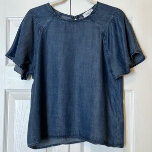 Evereve Chambray Top